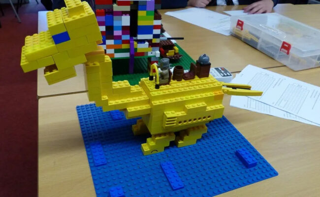 LEGO® model of a dinosaur