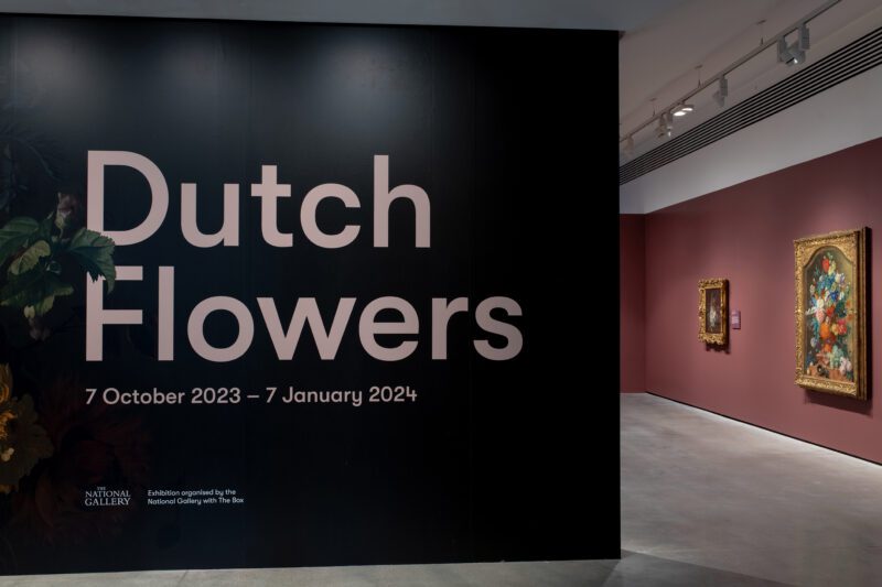 Dutch Flowers exhibition at The Box, Plymouth - autumn 2023