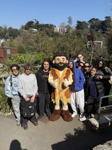 Cavog the Caveman at kents cavern