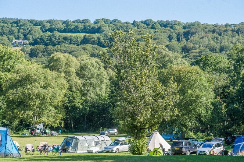 River Dart Country Park Camping