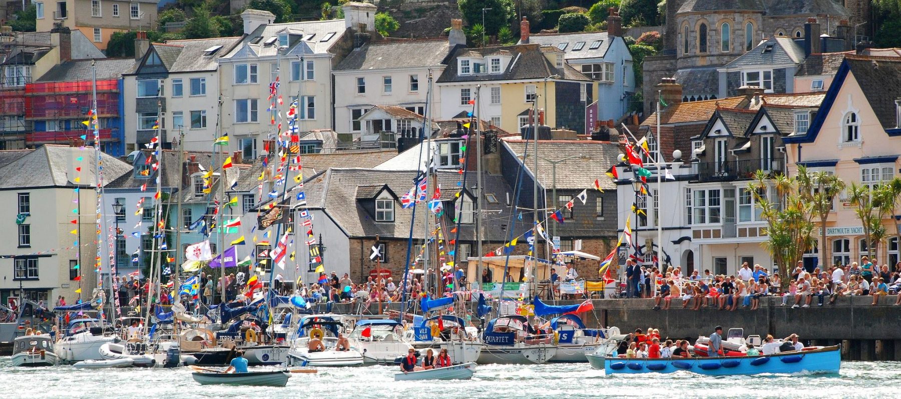 A grand day-trip into the heart of the Dartmouth Regatta