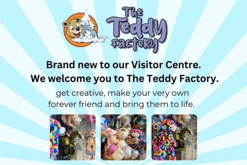 Dartington Crystal Teddy Factory